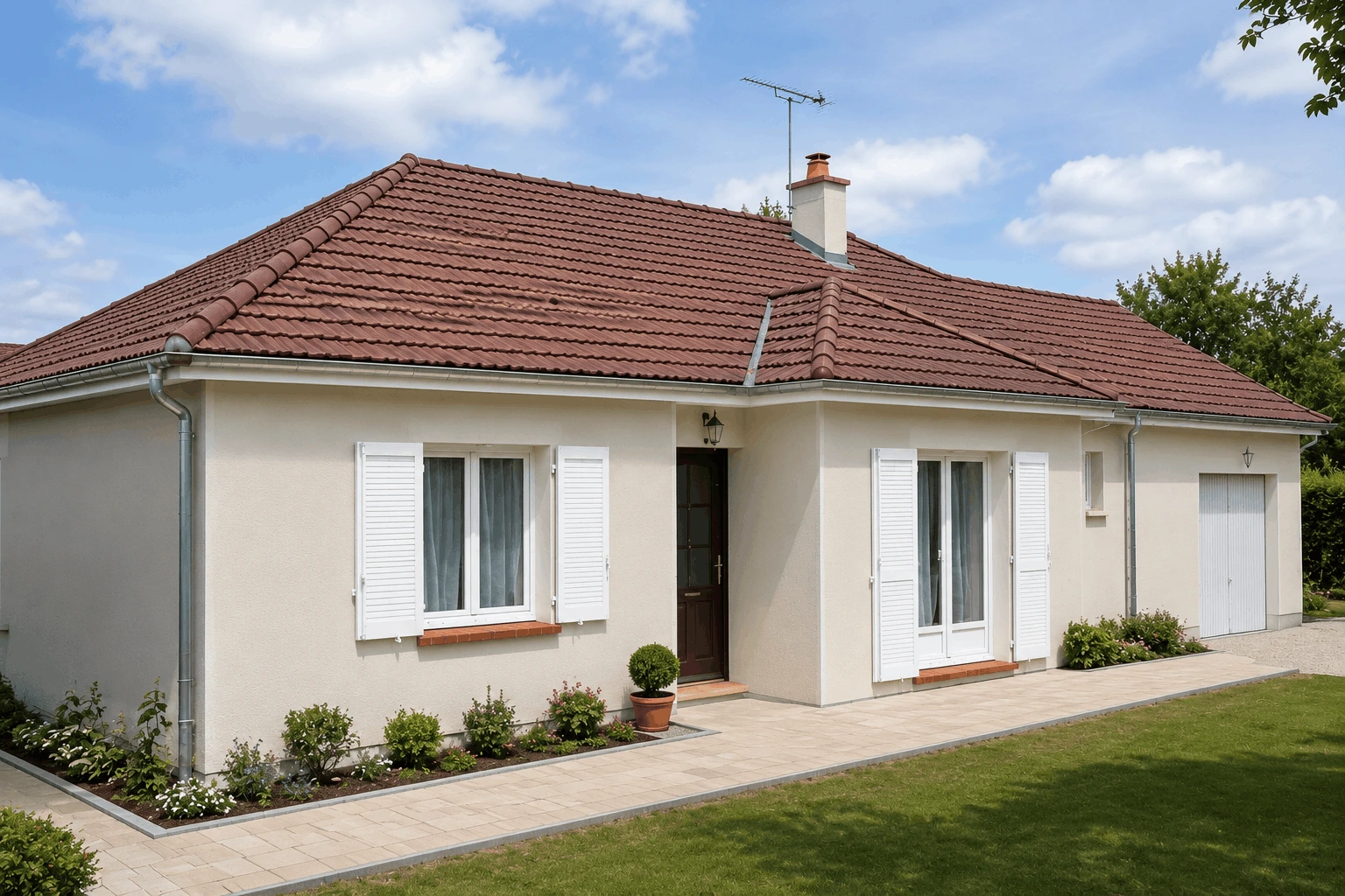 Toiture terre-plein rénové - Châlons-en-Champagne - Après